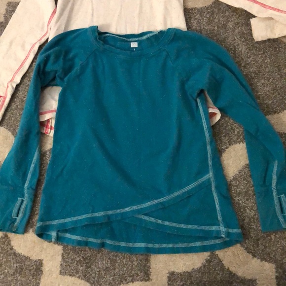 Tea Collection Long Sleeve Yoga Shirts - Picture 2 of 4